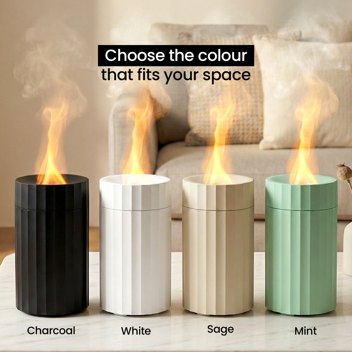 Ignara Cold Flame Aroma Diffuser + Free Essential Oil