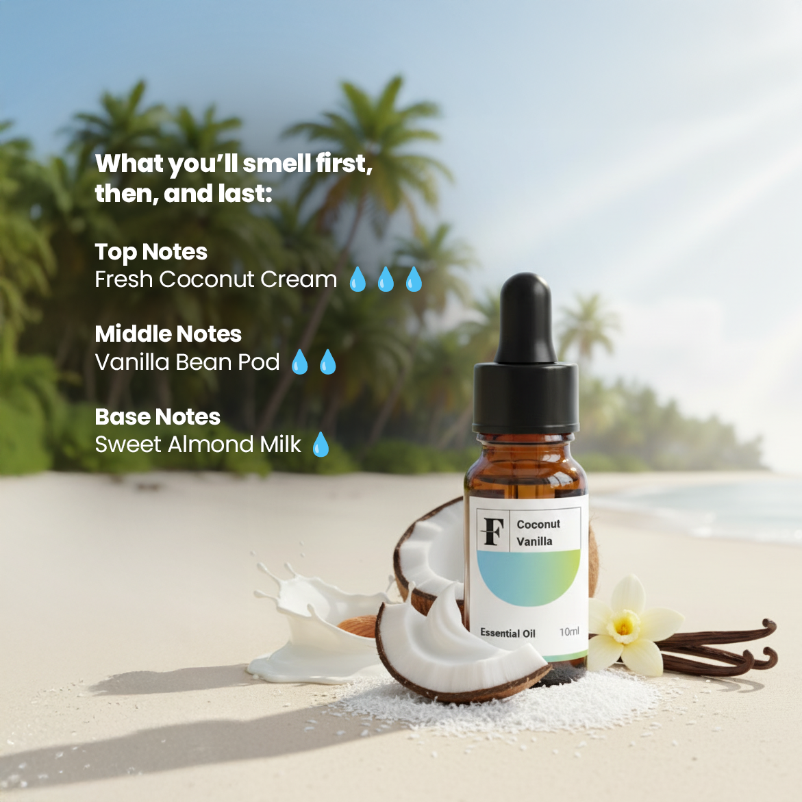 Coconut Vanilla – Tropical Warmth in Every Drop