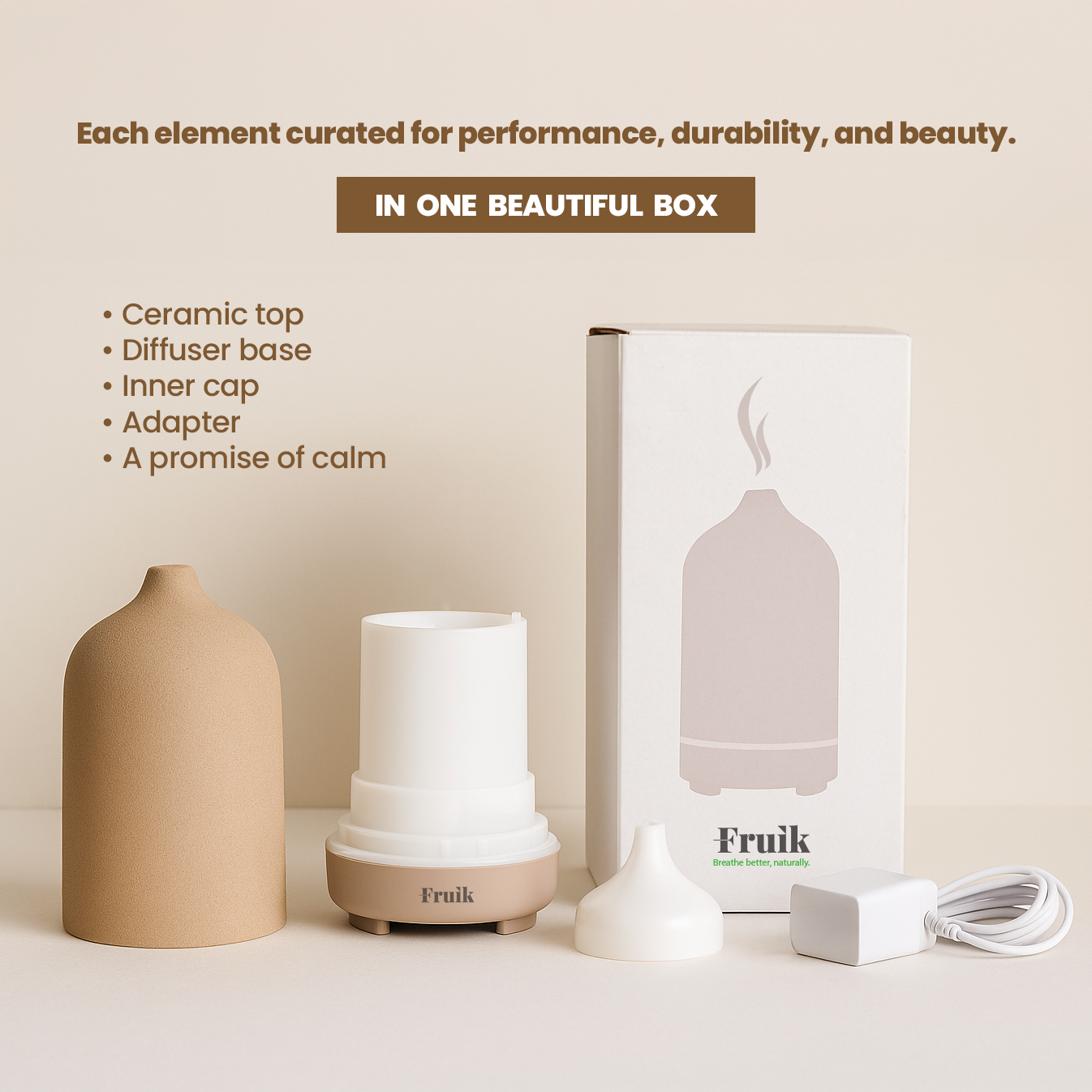 Ceramic Stone Premium Ultrasonic Diffuser