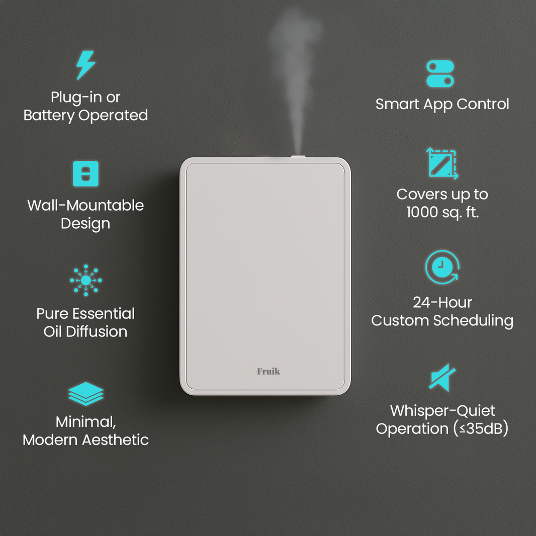 Electronic Diffusers – Fruik: Pure Essential Oils
