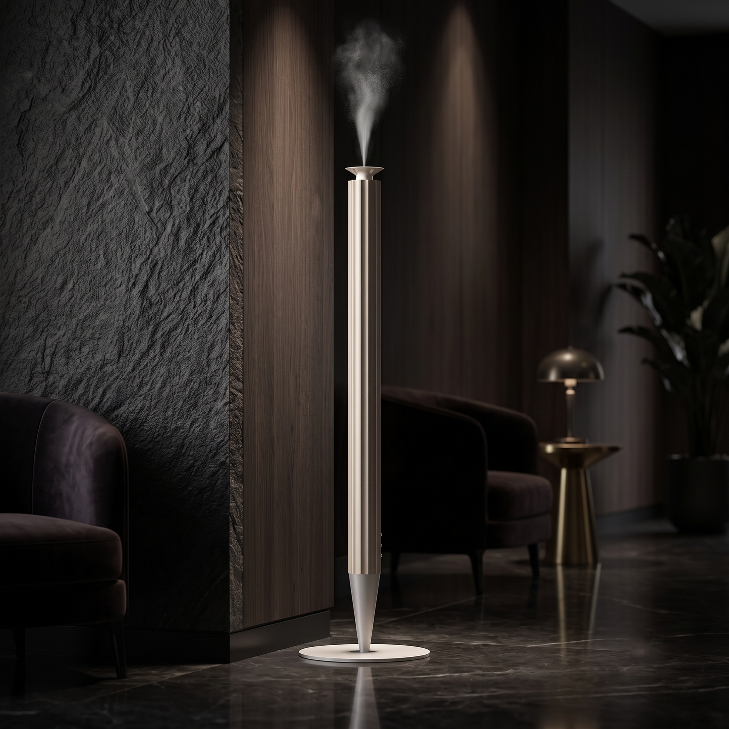 Vertis - Floor Standing Waterless Diffuser for Large Spaces