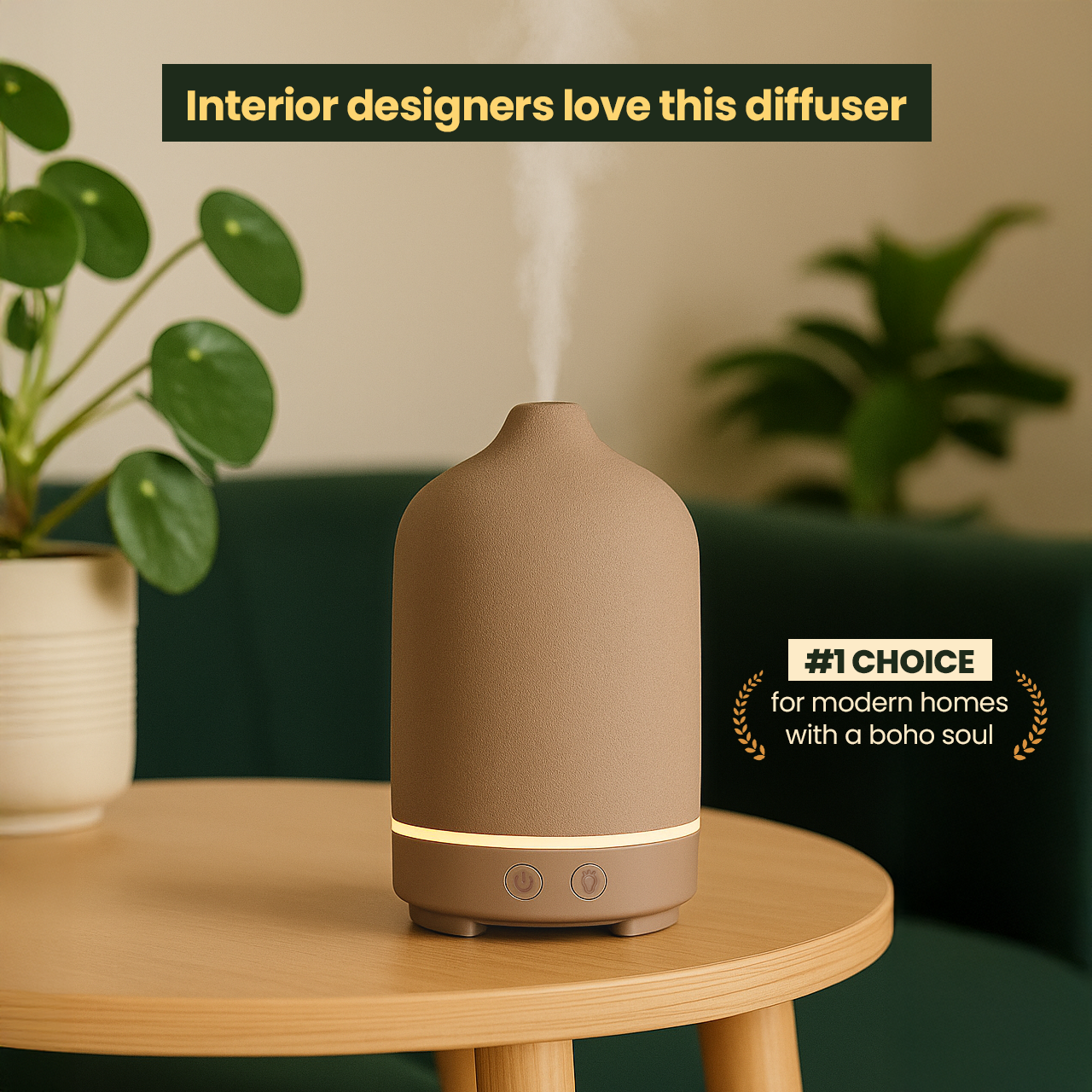 Ceramic Stone Premium Ultrasonic Diffuser