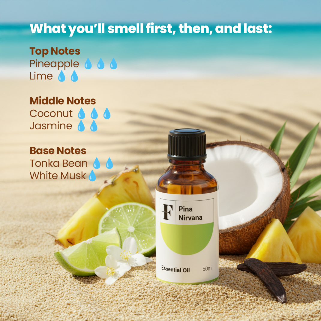 Pina Nirvana Essential Oil - Vacation in a bottle