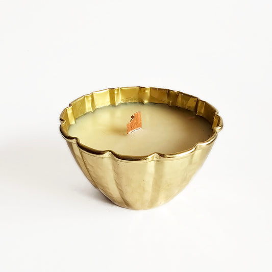 Bay Breeze in Gold Candle