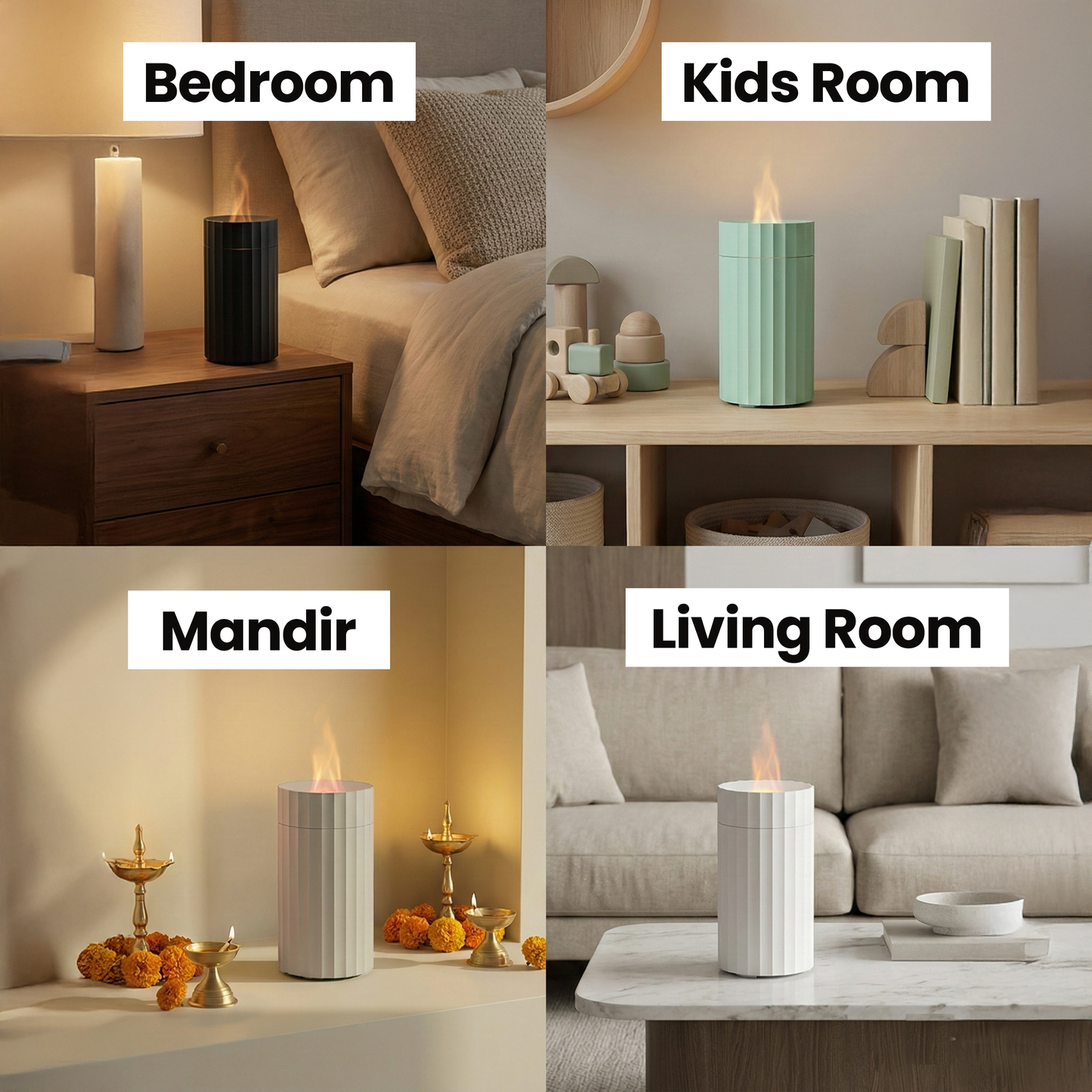 Ignara Cold Flame Aroma Diffuser + Free Essential Oil